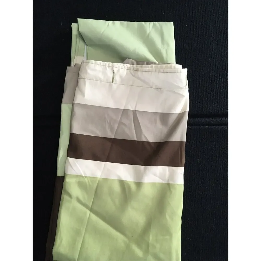 Shower Curtains for Bathroom, Shower Curtain off white ,green‎ and Brown